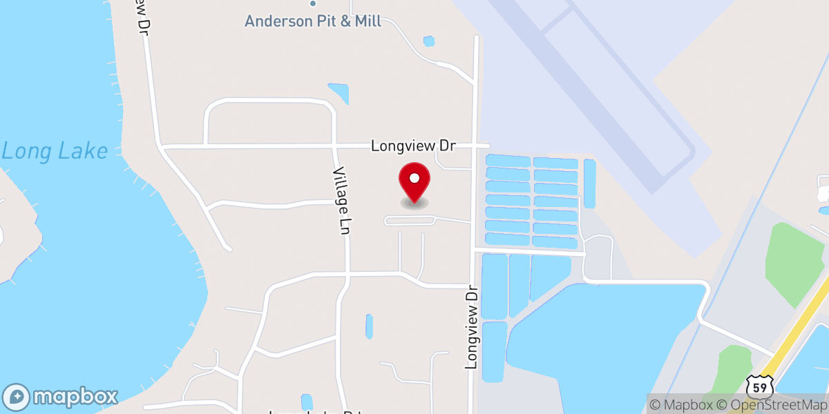 Map showing location of Lakewood Bible Church Incorporated