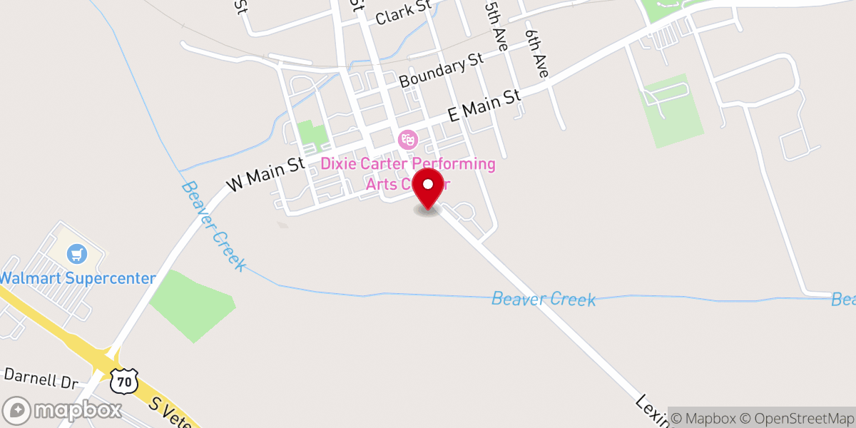 Map showing location of SOLID ROCK MINISTRIES