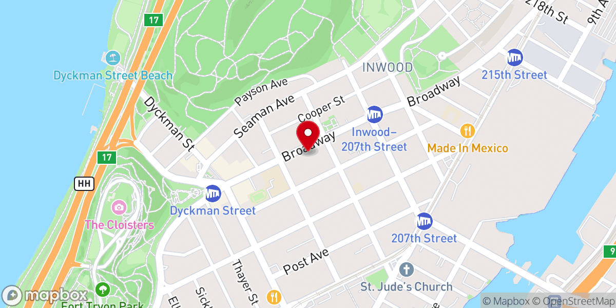 Map showing location of Everyday Christian Church