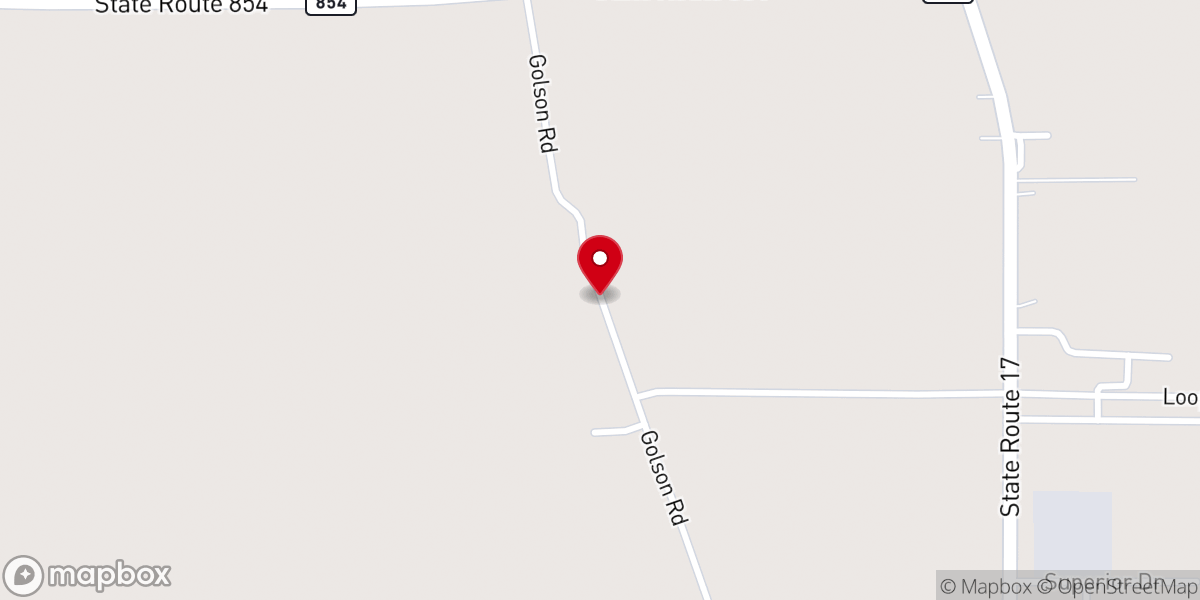 Map showing location of Baptist Church Good Hope
