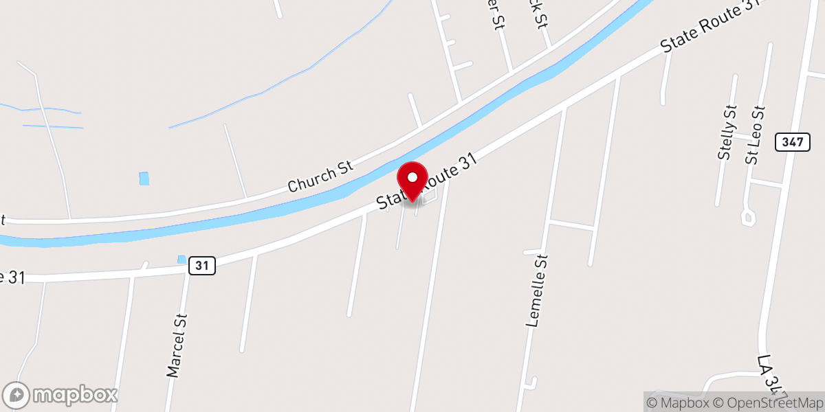 Map showing location of Saint Catherines Church