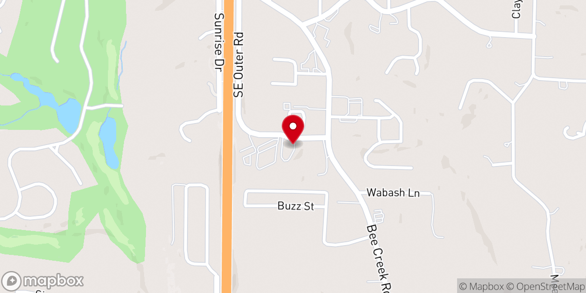 Map showing location of Harvest Evangelical Free Church