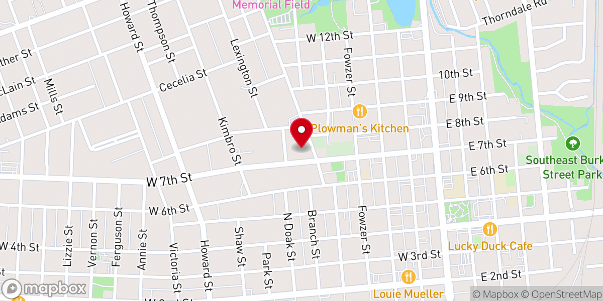Map showing location of Restoration Temple of Deliverance