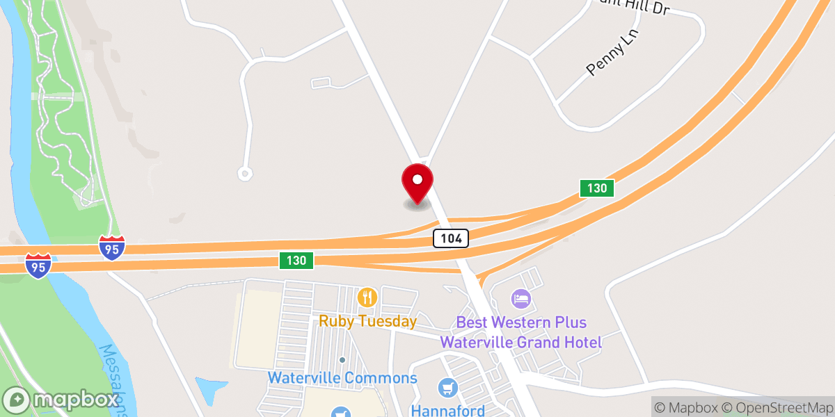 Map showing location of New Beginnings Church of God