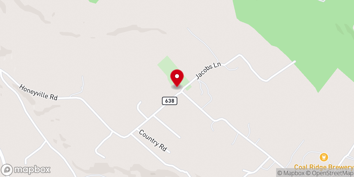Map showing location of Leake's Chapel Church of the Brethren