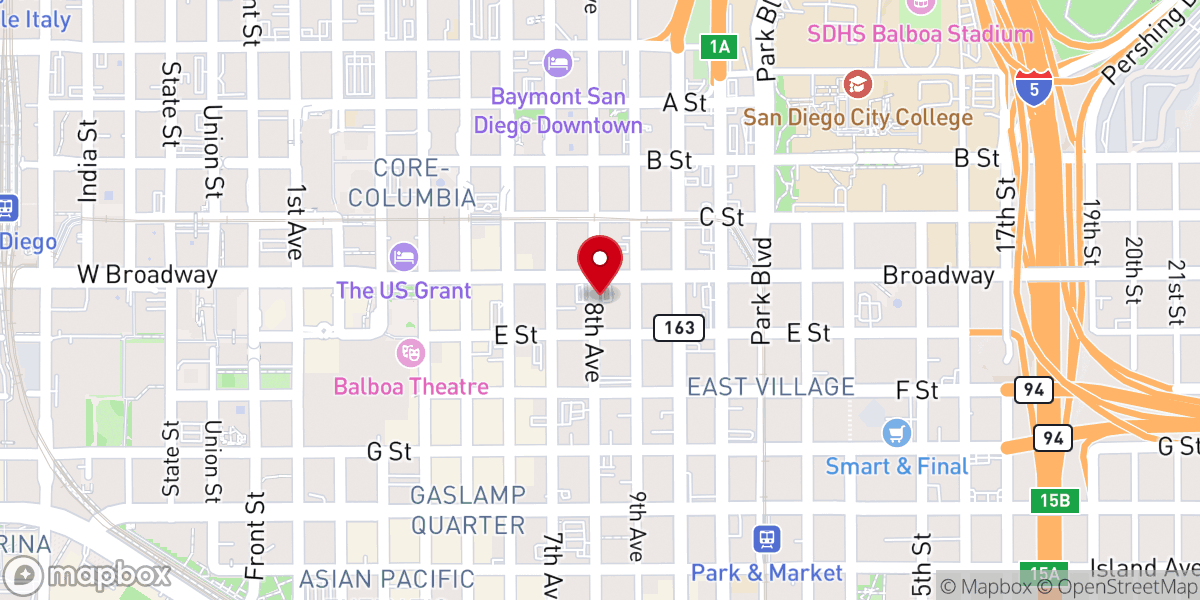 Map showing location of Church of the Eternal God