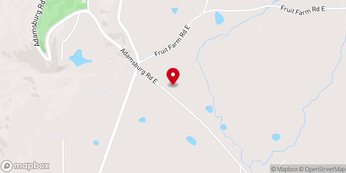Map showing location of Delma Church