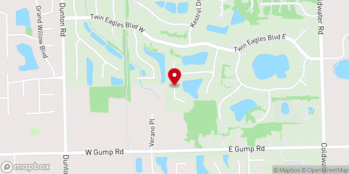 Map showing location of Deeper Water Ministries LTD