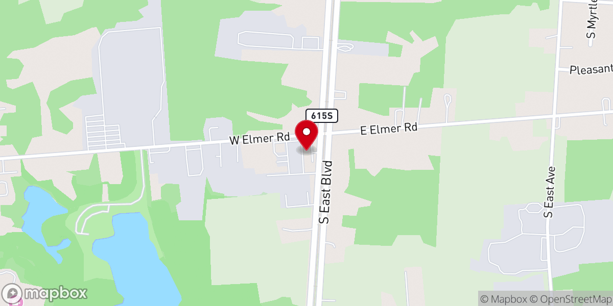 Map showing location of Christ Church