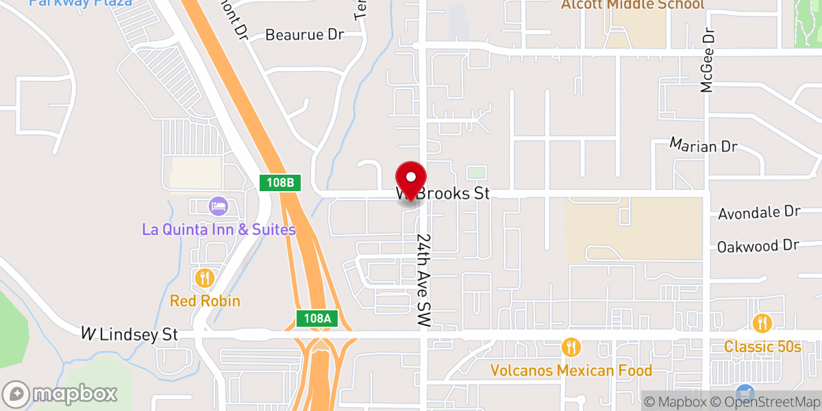 Map showing location of Church on Fire