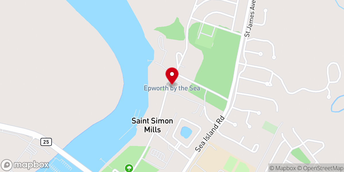 Map showing location of Epworth By The Sea