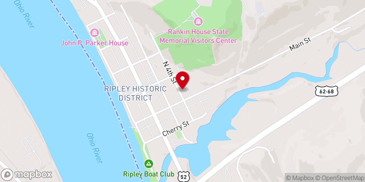 Map showing location of St Michael Parish Office