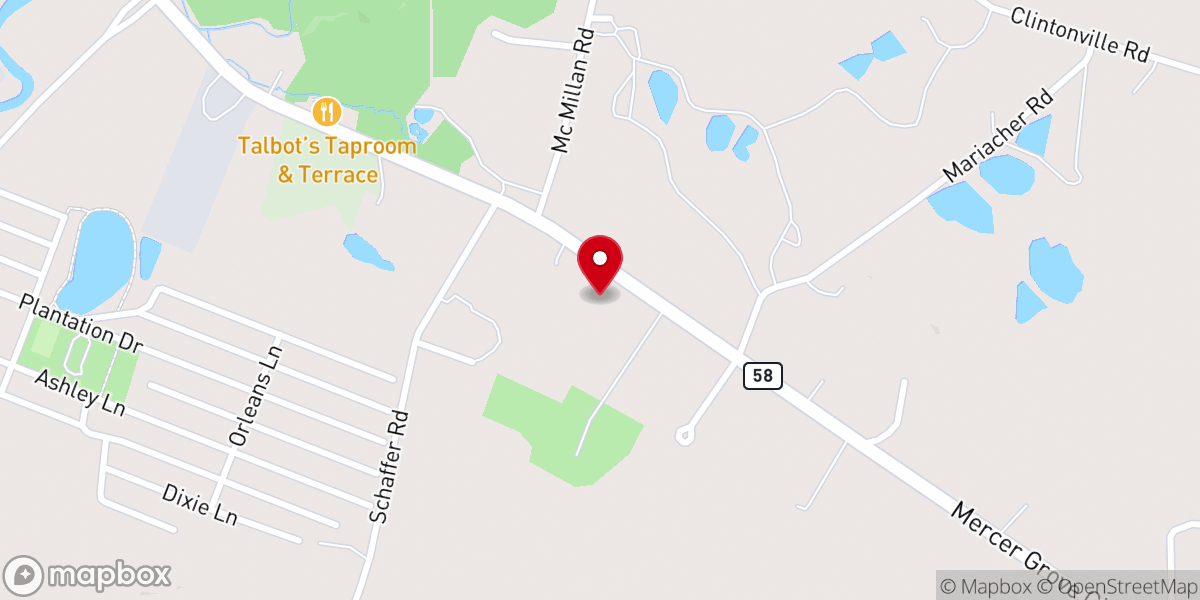 Map showing location of Shiloh Ministries