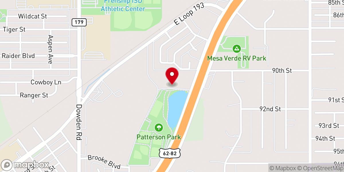 Map showing location of Ministerios Nueva Vida