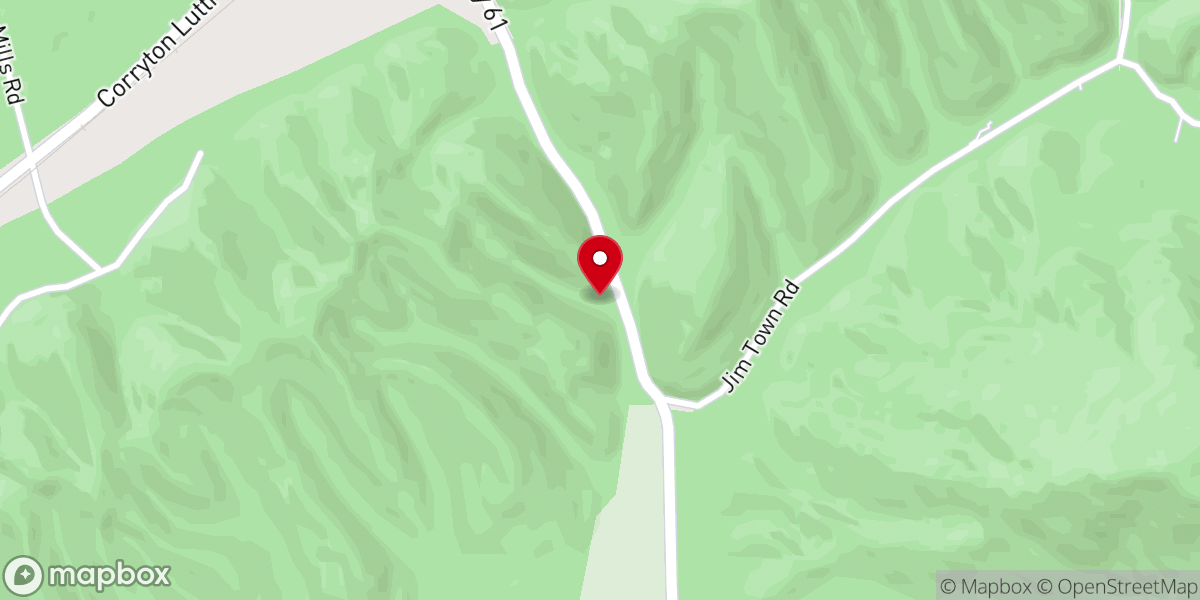 Map showing location of Willow Springs Missionary Baptist Church