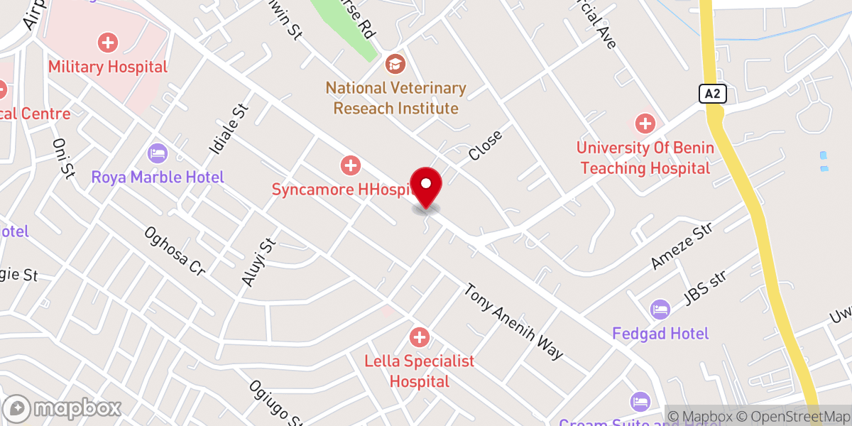 Map showing location of MIRACLE ASSEMBLY