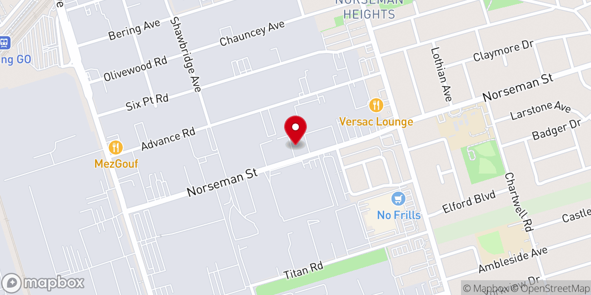 Map showing location of Christ Embassy