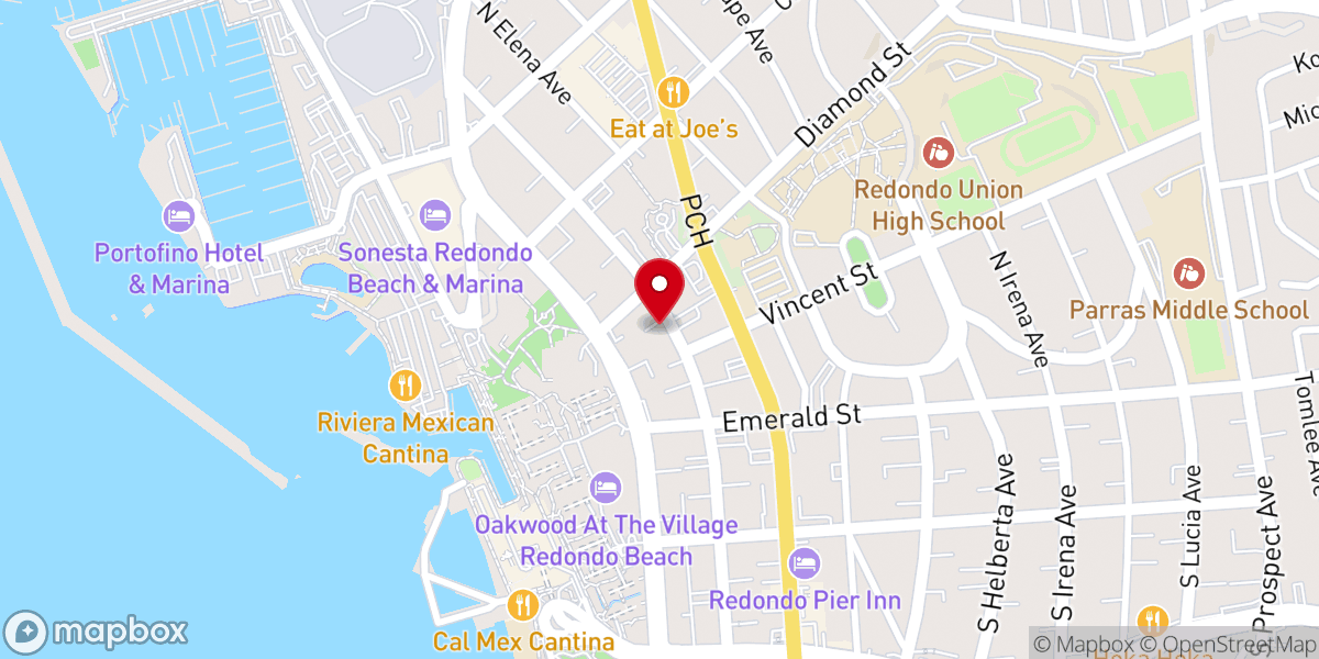 Map showing location of Breakwater Church