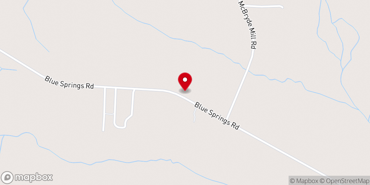 Map showing location of Millside Church