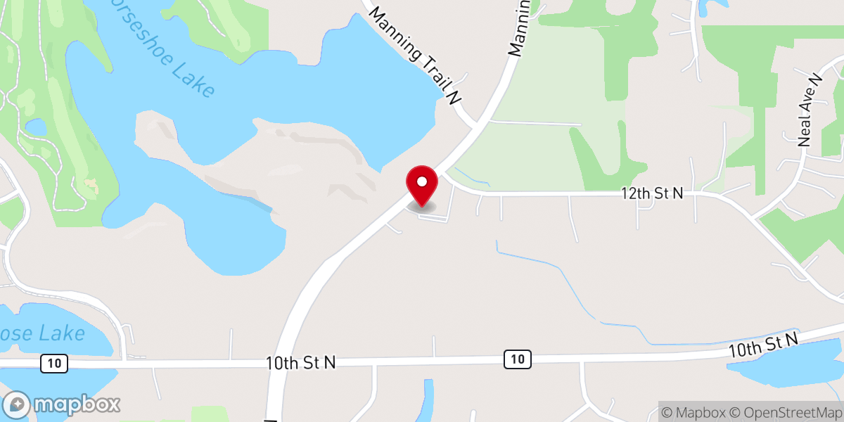 Map showing location of St Lucas Community Church