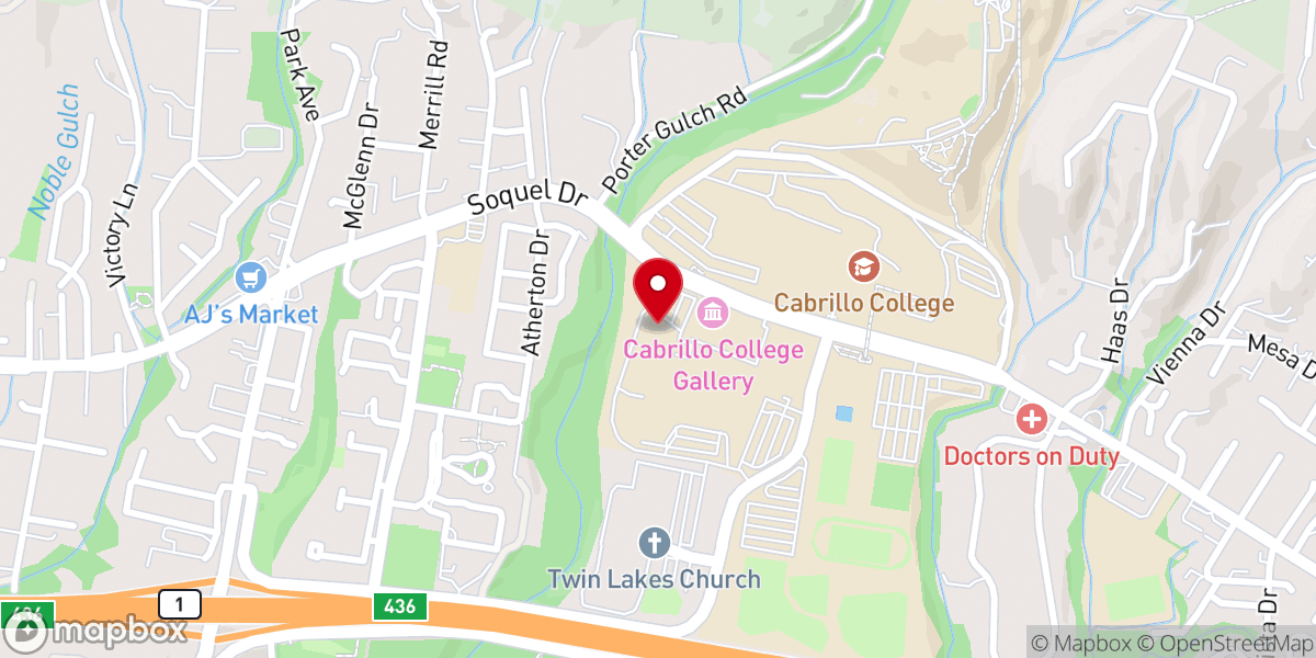 Map showing location of Sesnon House