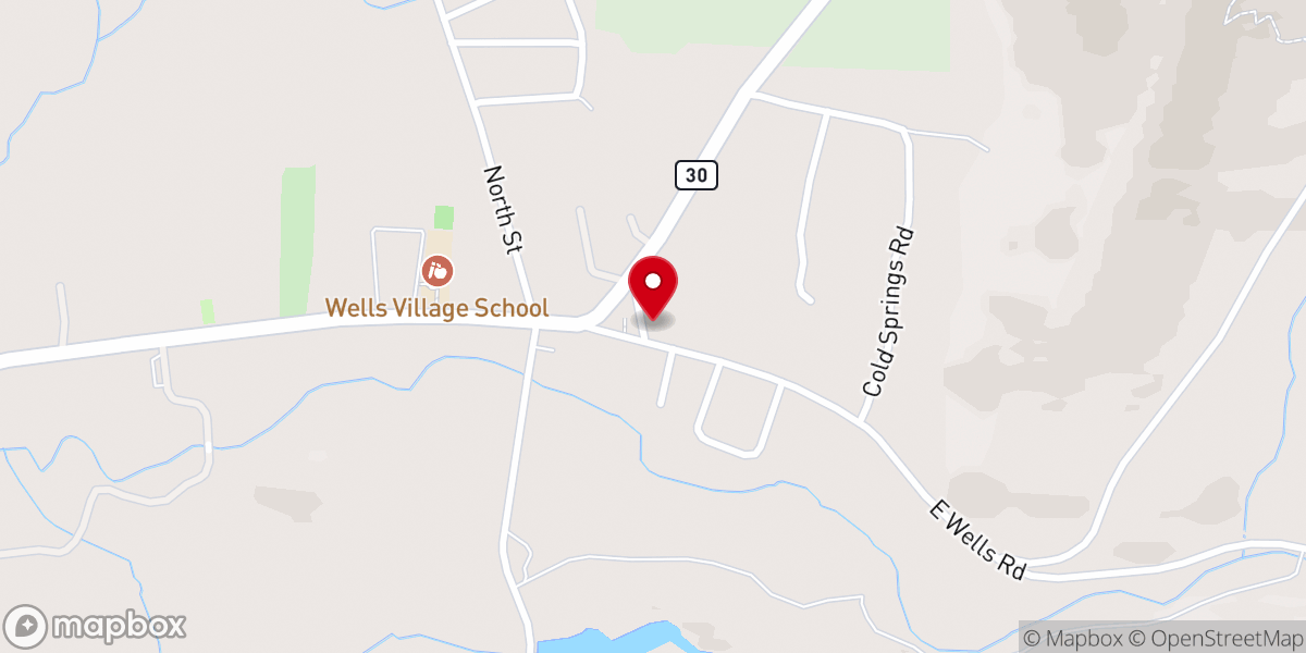 Map showing location of St Pauls Episcopal Church