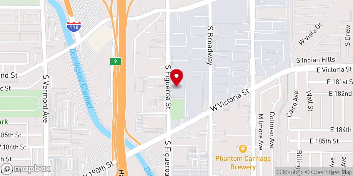 Map showing location of The Gathering at The Garden