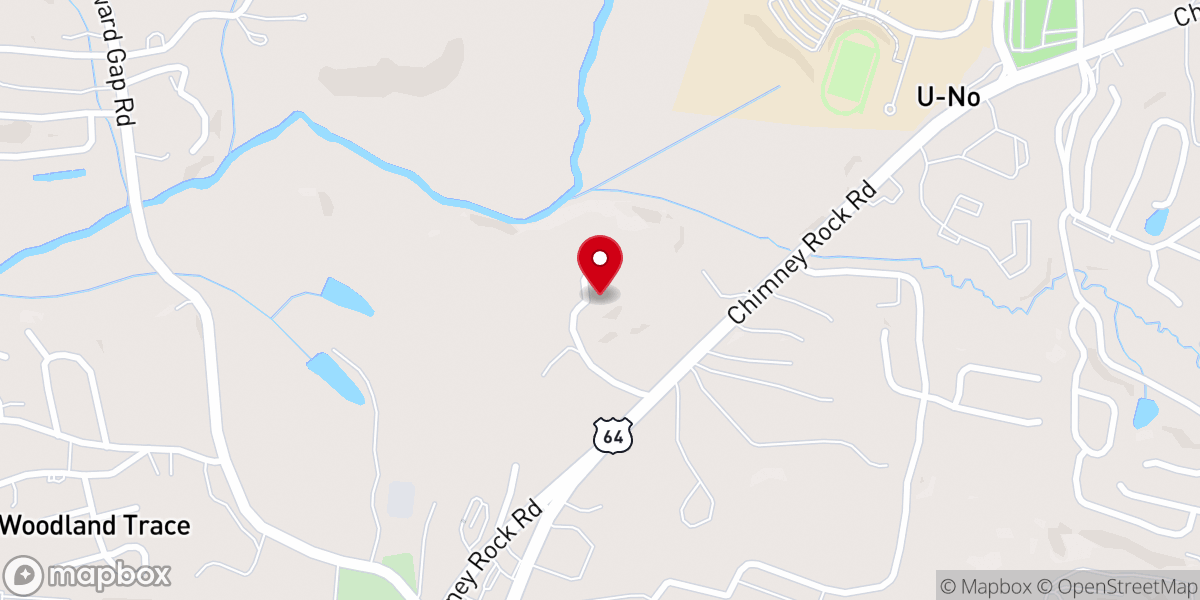Map showing location of Saint Mary's Chapel