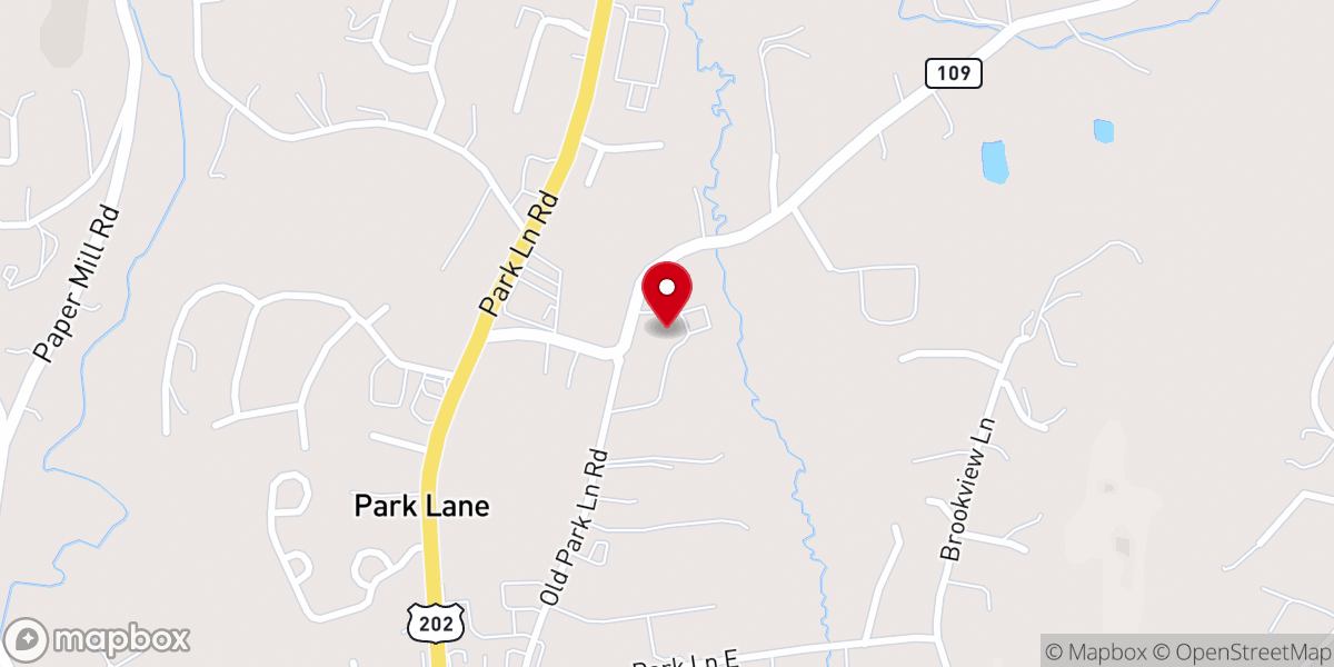 Map showing location of Saint Francis Xavier Catholic Church, New Milford