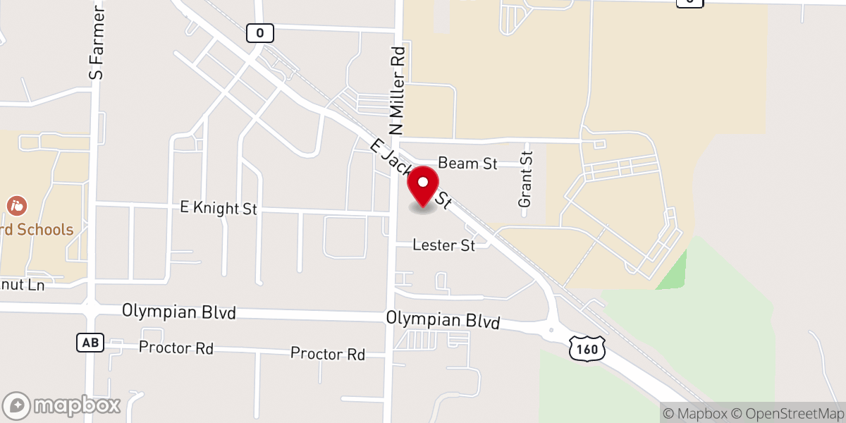 Map showing location of Carpenter's House Church