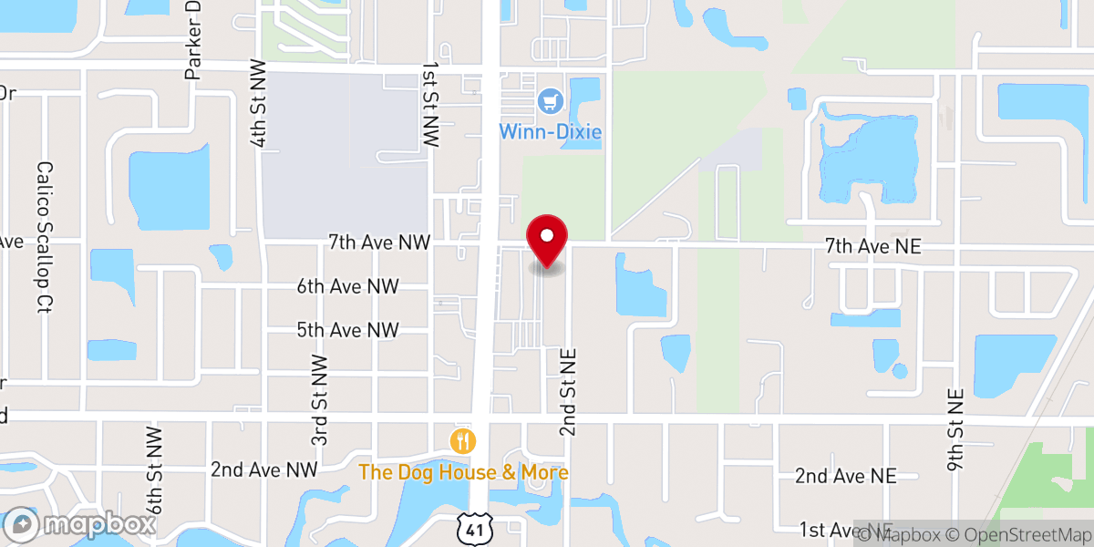 Map showing location of City of Refuge Southshore