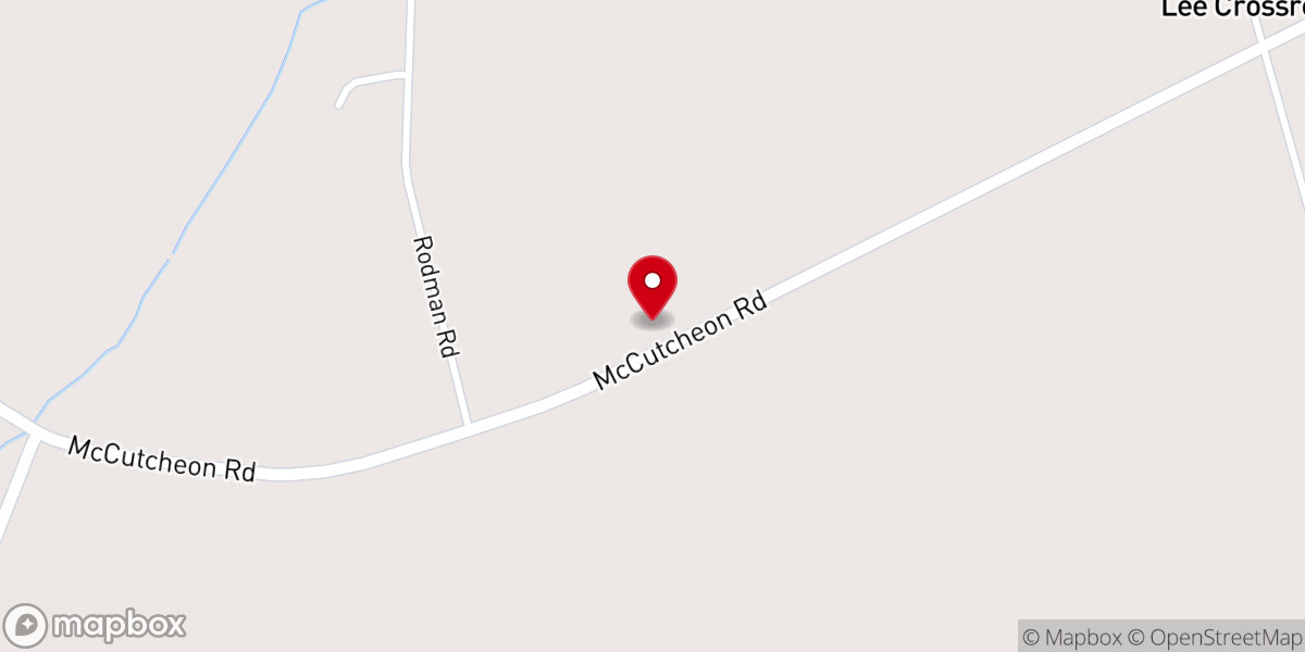 Map showing location of East Lake City Holiness Church