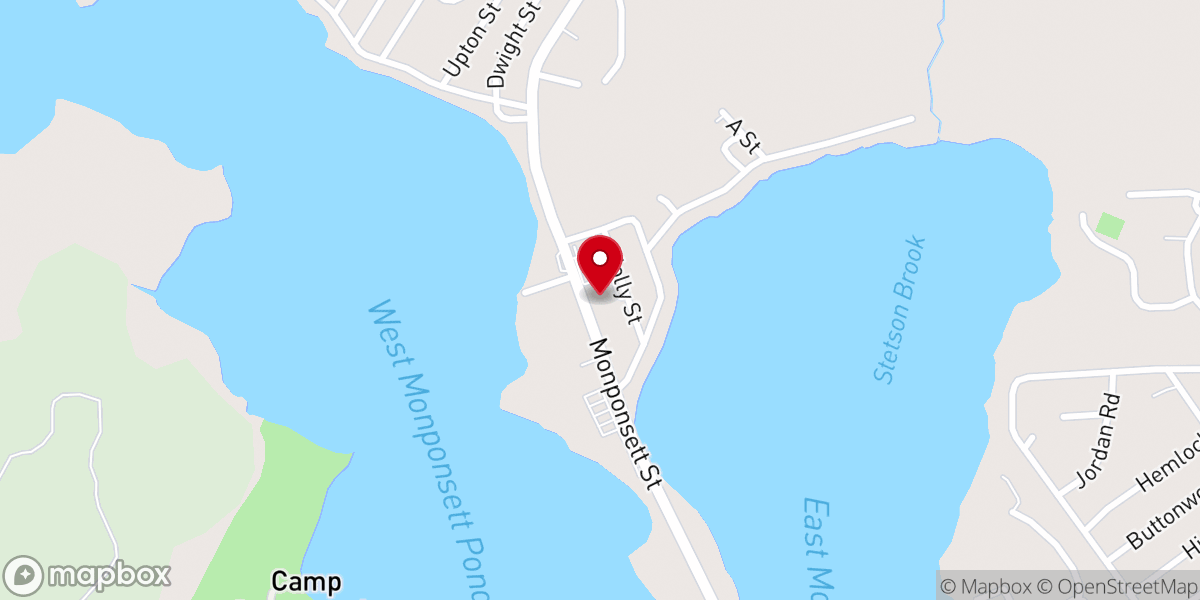 Map showing location of Holy Apostles Parish