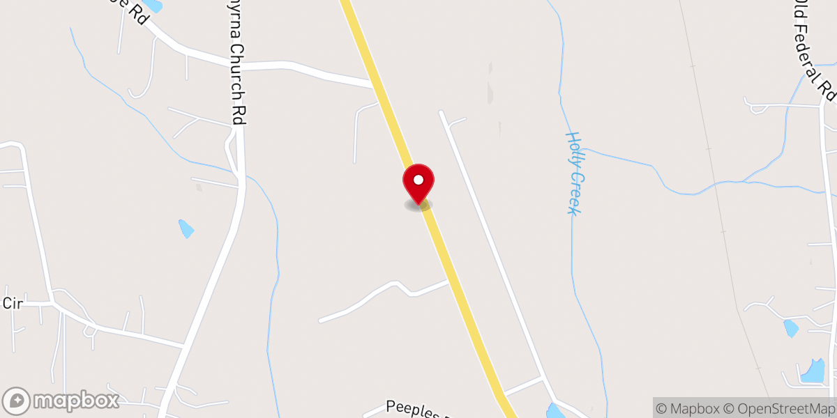 Map showing location of Chatsworth Church of God