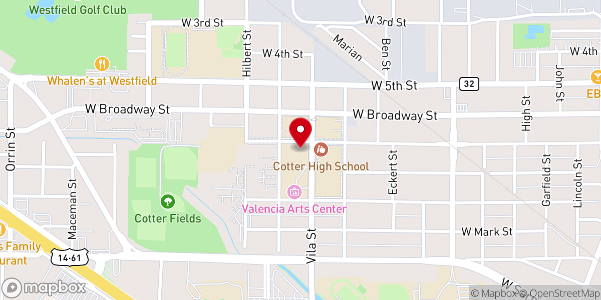 Map showing location of Chapel of Saint Mary of the Angels