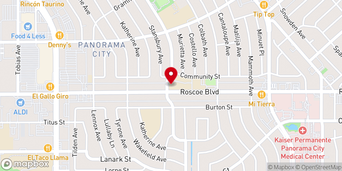Map showing location of Saint Genevieve's Catholic Church