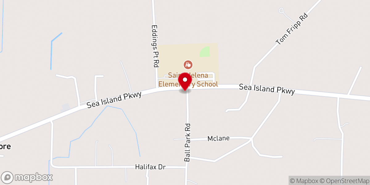 Map showing location of St. Helena Prayer Chapel