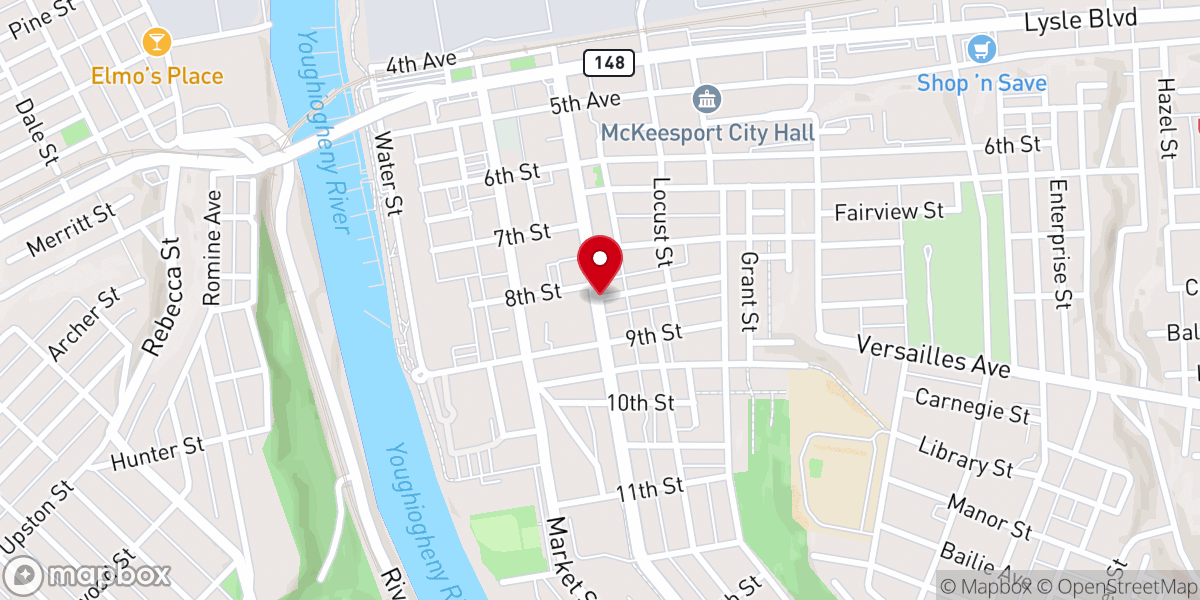 Map showing location of Power Thereof Christian Outreach Ministry