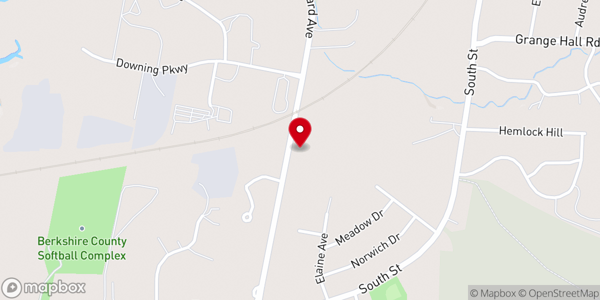 Map showing location of New Life Church