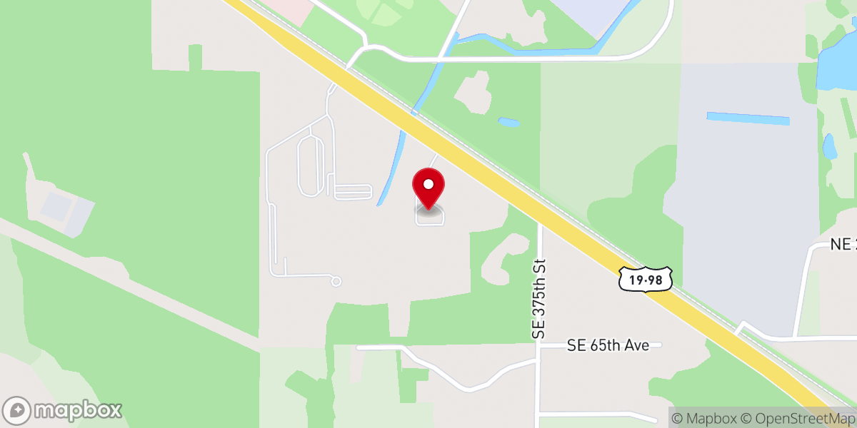 Map showing location of Cross City Church of God