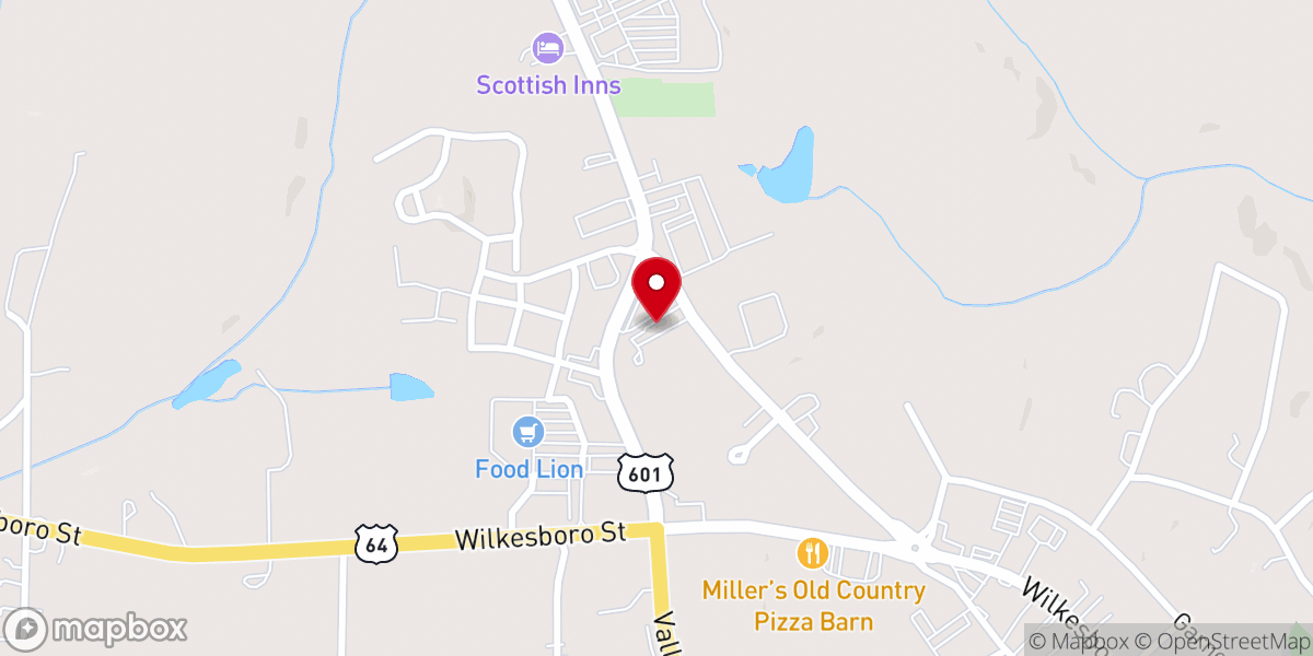 Map showing location of Saint Francis of Assisi Catholic Church Hall