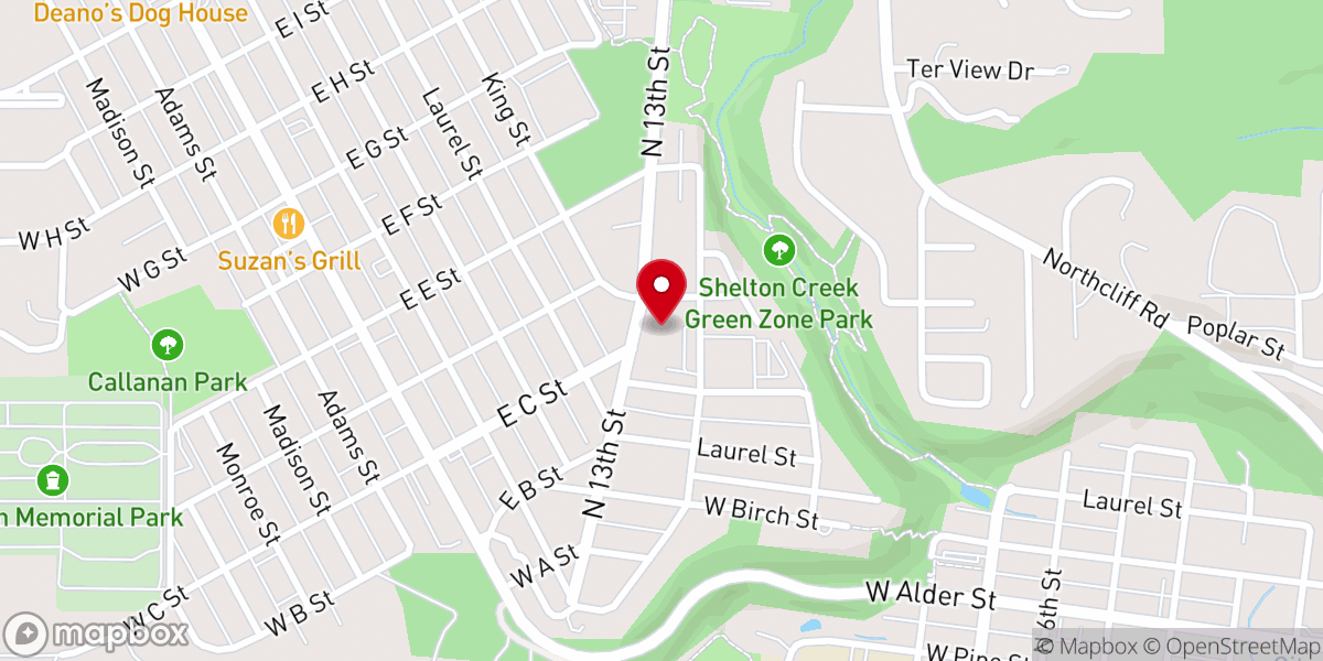 Map showing location of Iglesia Adventista del Séptimo Dia Shelton