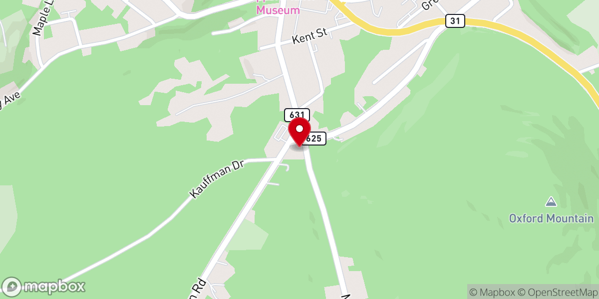Map showing location of St. Rose of Lima Roman Catholic Church
