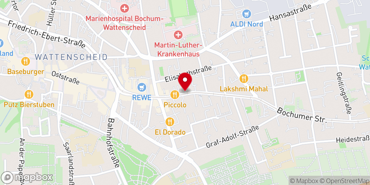 Map showing location of AD-Mission an die Völker e.V.