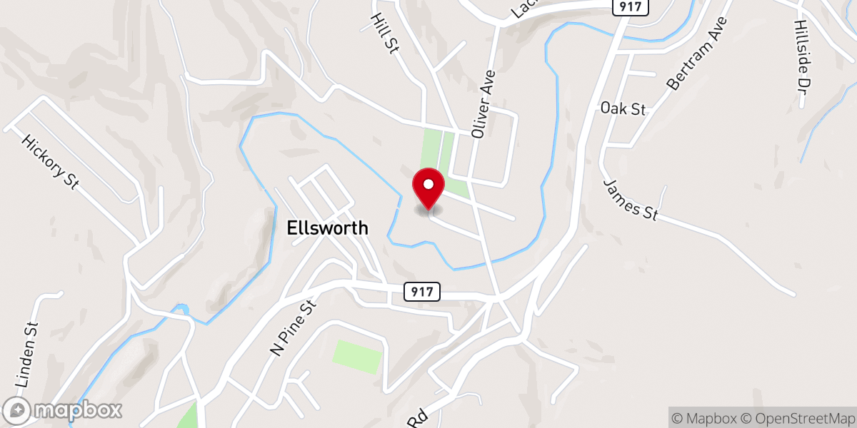 Map showing location of St. Katharine Drexel Parish - Ave Maria Church