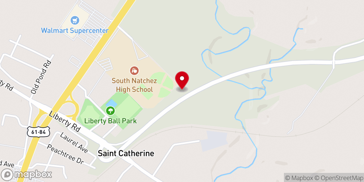 Map showing location of Saint Josephs Monastery