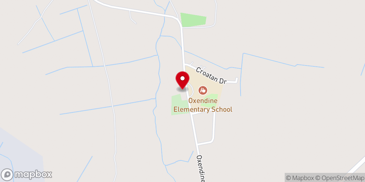 Map showing location of Cherokee Chapel Holiness