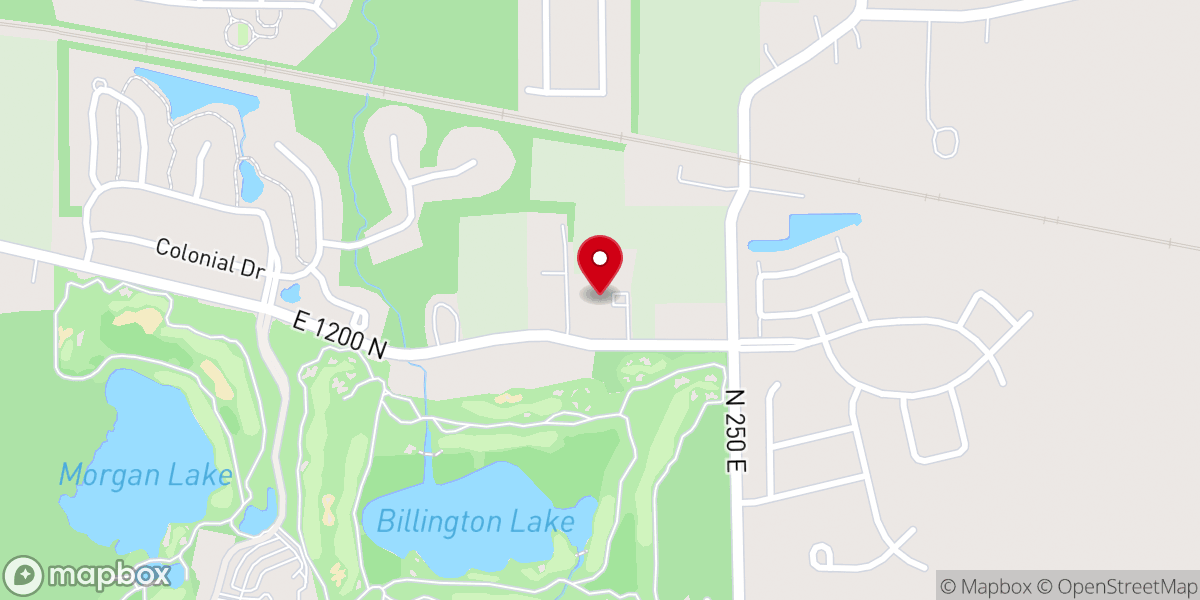 Map showing location of Saint Francis Episcopal Church