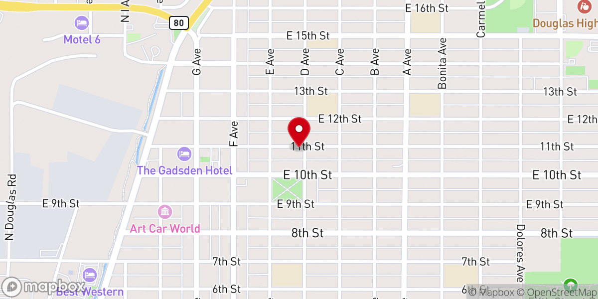Map showing location of Saint Stephen's Episcopal Church