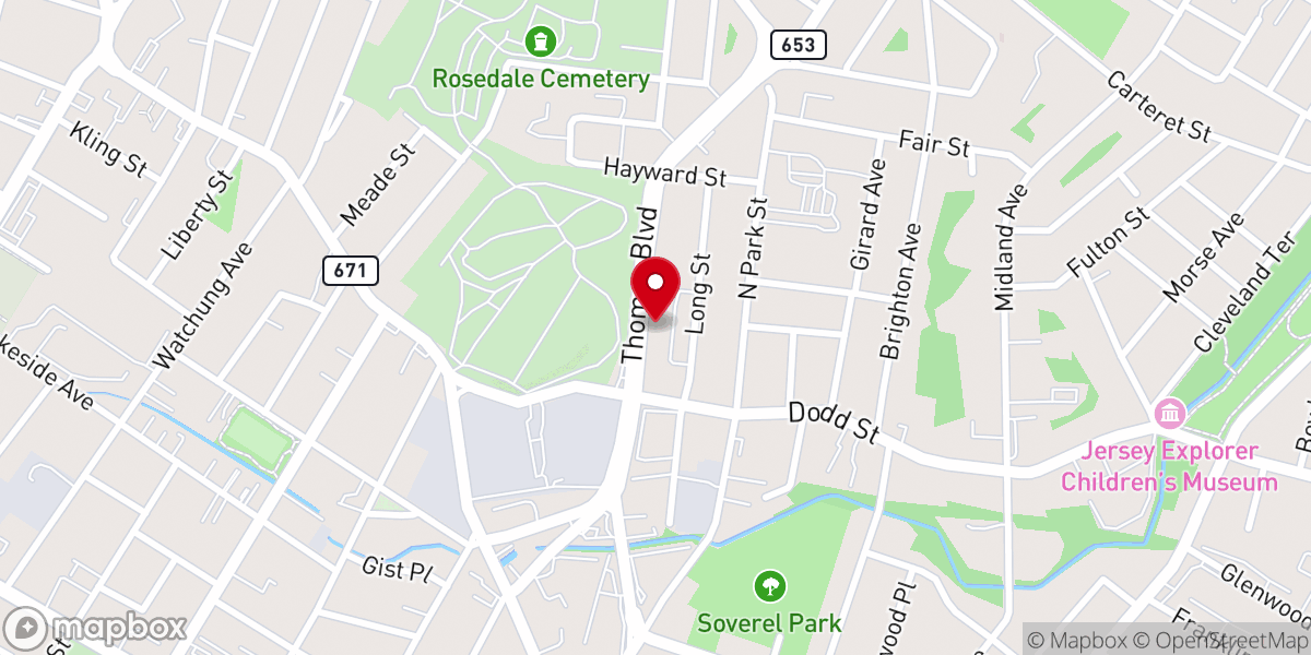 Map showing location of Cross And Crown Christian